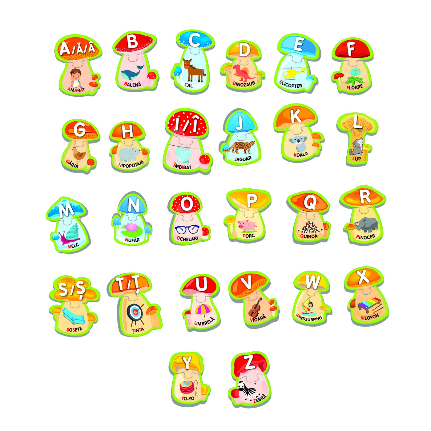 Agerino puzzle de la a la z in limba romana copii cu varsta peste 3 ani [1]