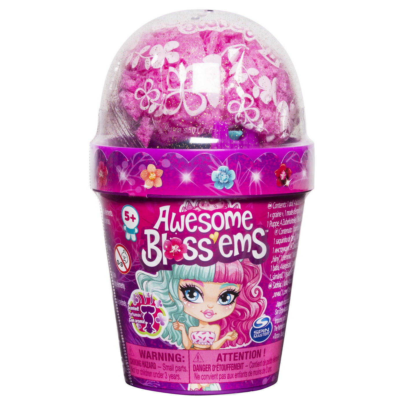 Jucării și jocuri - PAPUSI FLORALE AWESAME BLOSSEMS CARE CRESC DIN GHIVECI