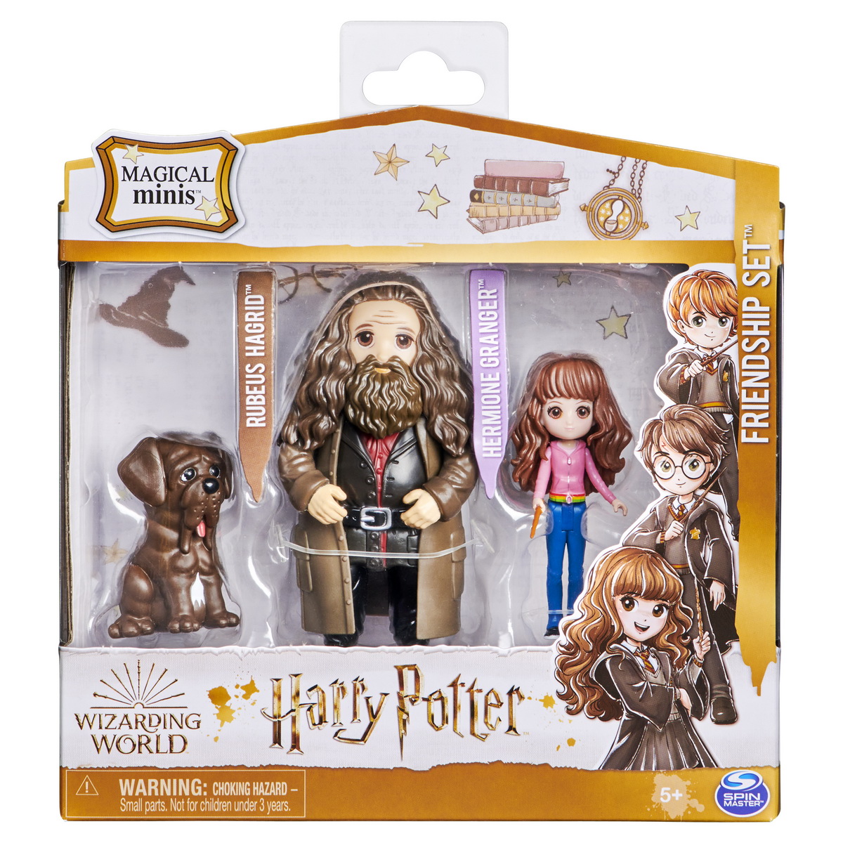 Jucării și jocuri - HARRY POTTER SET 2 FIGURINE RUBEUS HAGRID SI HERMIONE GRANGER