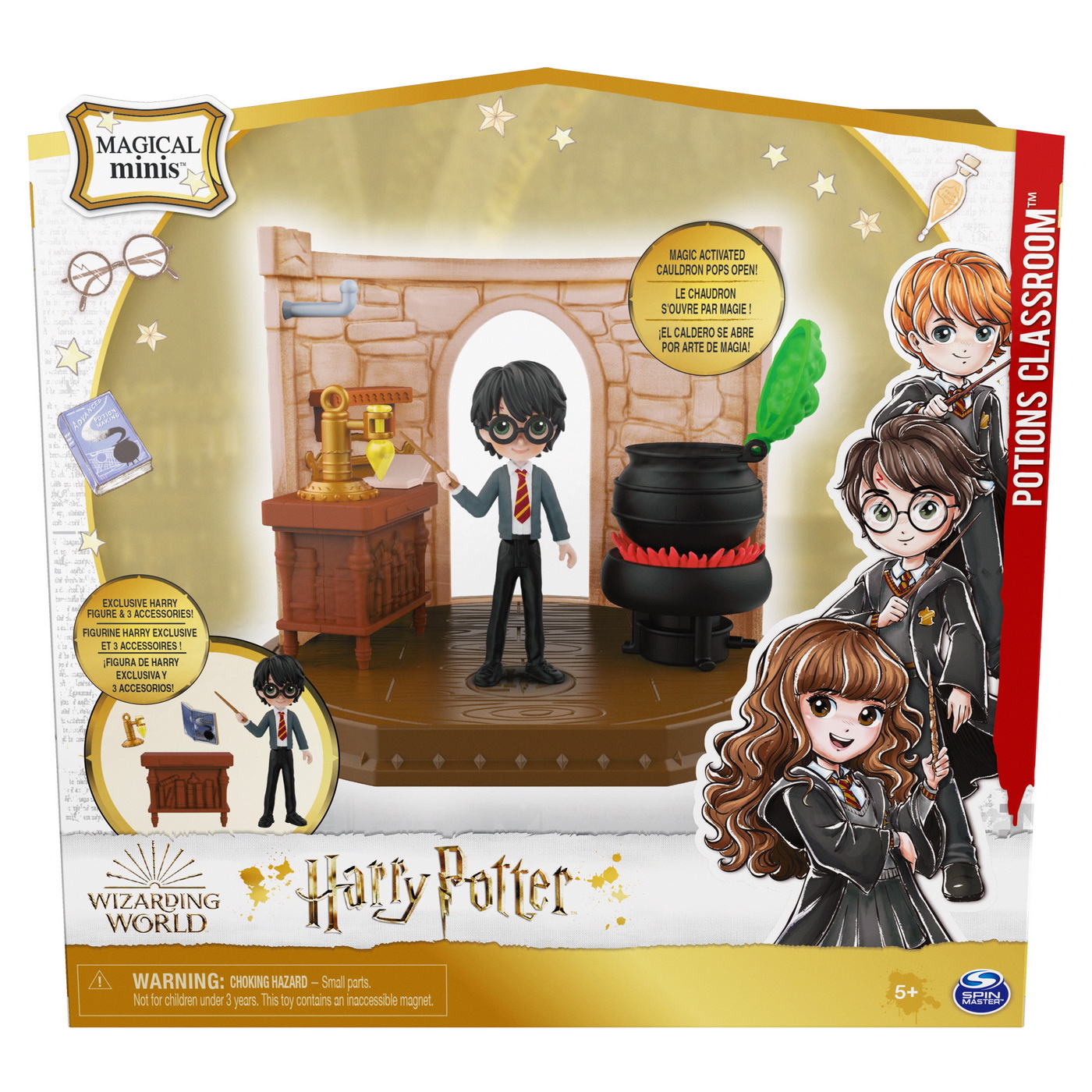 Jucării și jocuri - HARRY POTTER WIZARDING WORLD MAGICAL SALA DE CLASA MINIS POTIUNI HARRY POTTER