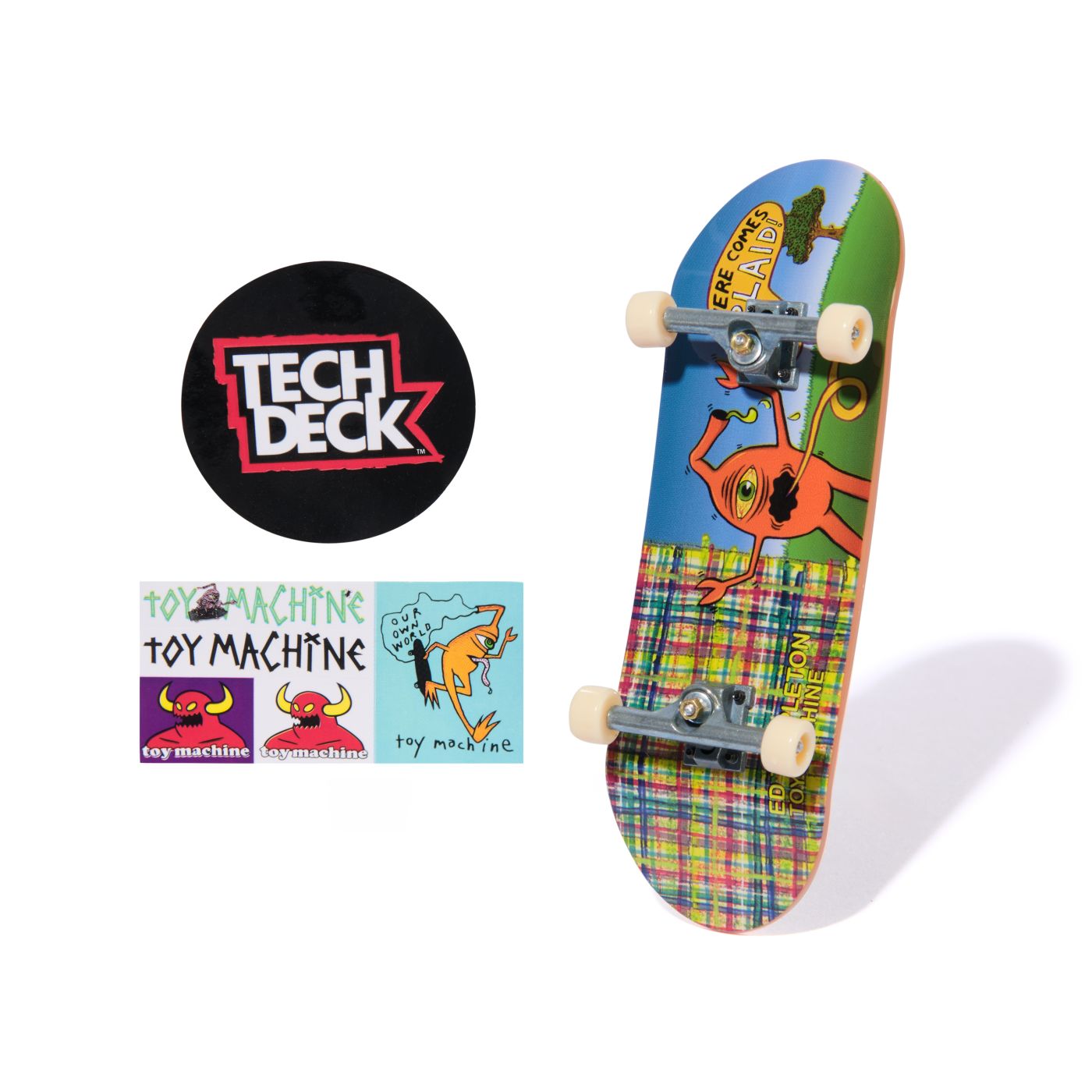TECH DECK PACHET DE BAZA MINI PLACA DE SKATEBOARD TOY MACHINE [2]