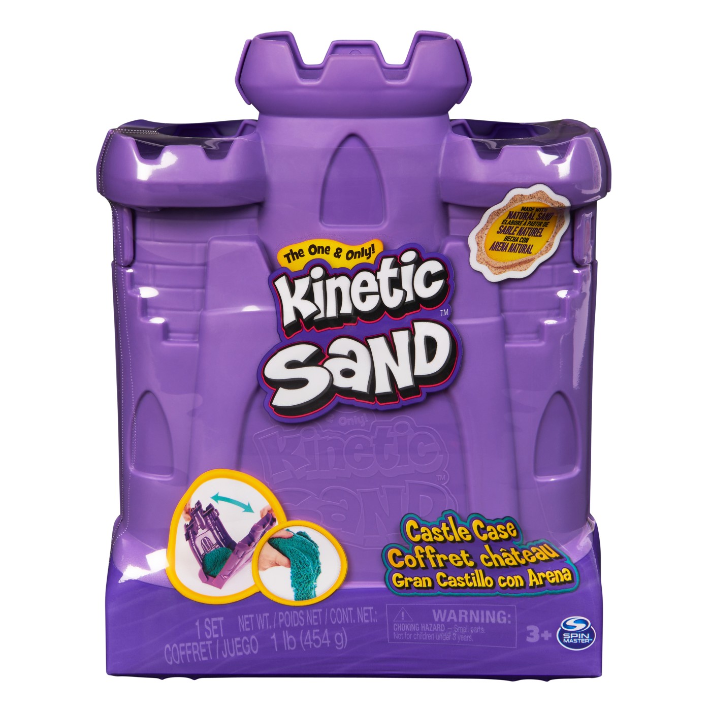 Plastilină și nisip kinetic - KINETIC SAND CASTELUL