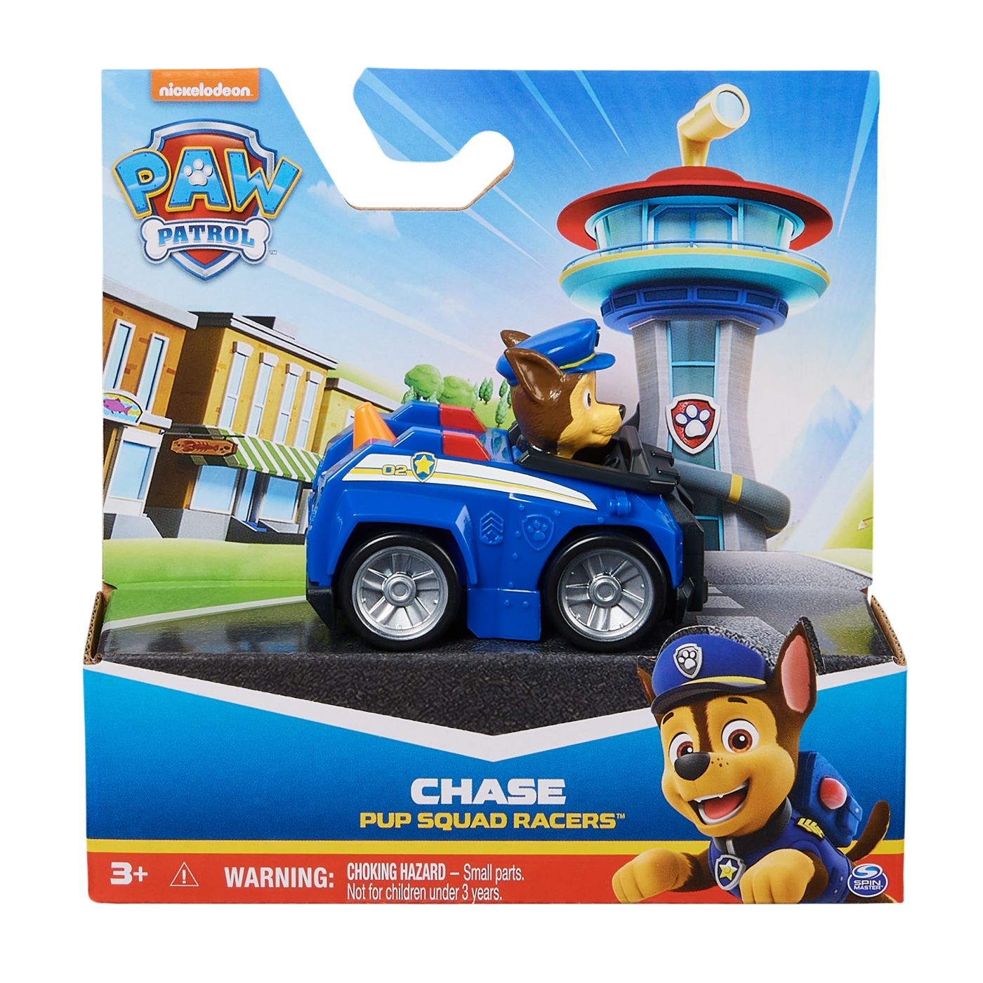 Jucării și jocuri - PATRULA CATELUSILOR PUP SQUAD RACERS VEHICUL CU FIGURINA CHASE