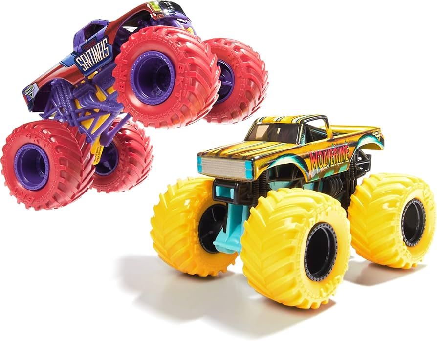 MONSTER JAM SET 2 MASINUTE METALICE THE SENTINELS VS WOLVERINE SCARA 1 LA 65 [1]