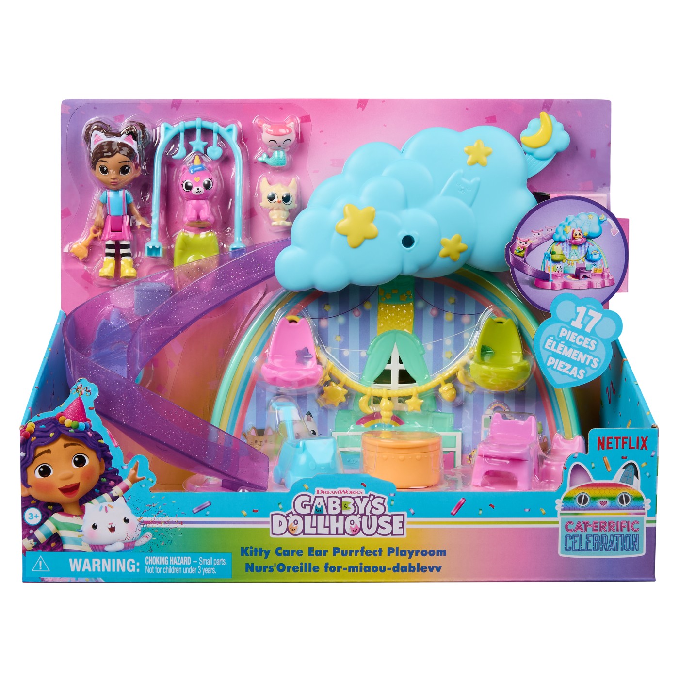Jucării și jocuri - GABBYS DOLLHOUSE SET CAMERA DE JOACA KITTY CARE EAR PURRFECT
