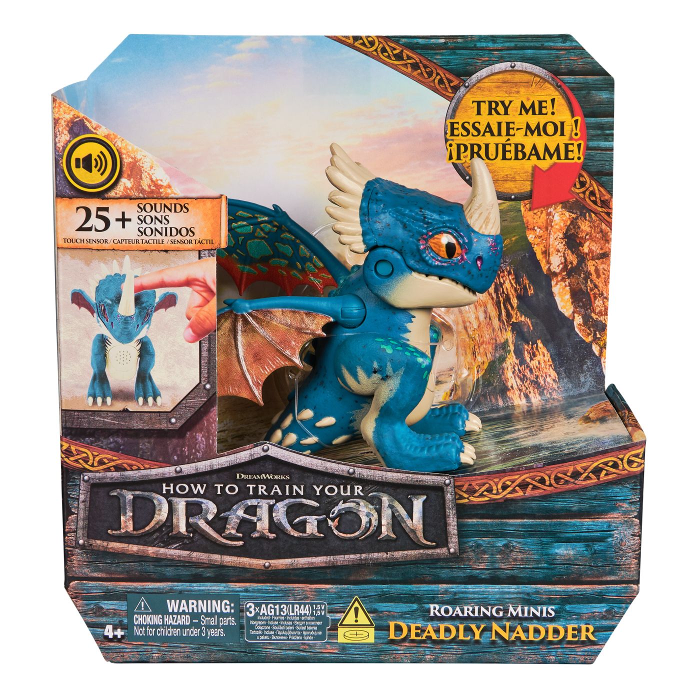 Jucării și jocuri - CUM SA ITI DRESEZI DRAGONUL FIGURINA DRAGON DEADLY NADDER CU SUNETE