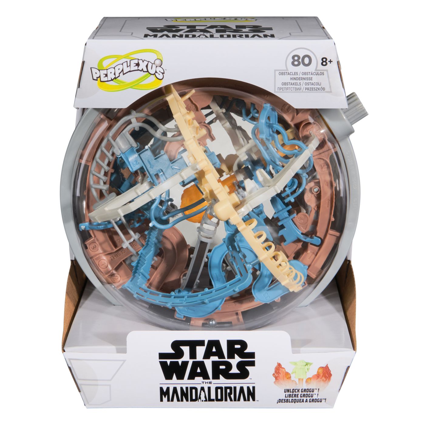 Jucării și jocuri - PERPLEXUS STAR WARS THE MANDALORIAN LABIRINT 3D CU 80 DE OBSTACOLE