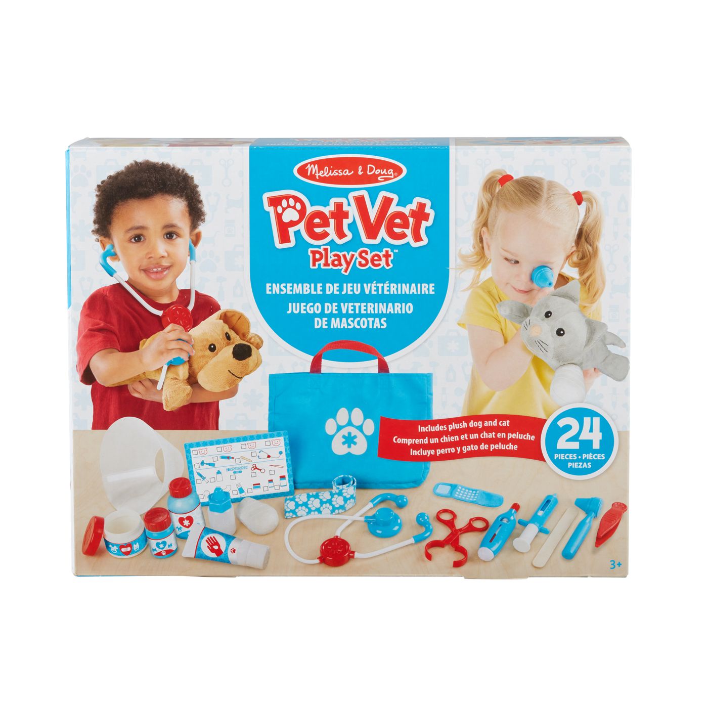 Jucării și jocuri - MELISSA AND DOUG SET DE JOACA DOCTOR VETERINAR