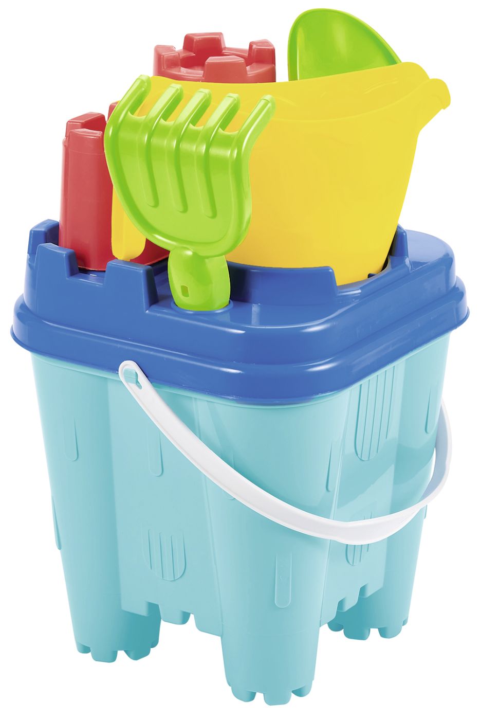 Jucării și jocuri - ECOIFFIER GALETUSA CASTEL CU ACCESORII DE NISIP 18.5CM