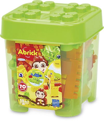 Jucării și jocuri - ECOIFFIER ABRICK SET CONSTRUCTIE ANIMALE 70 PIESE