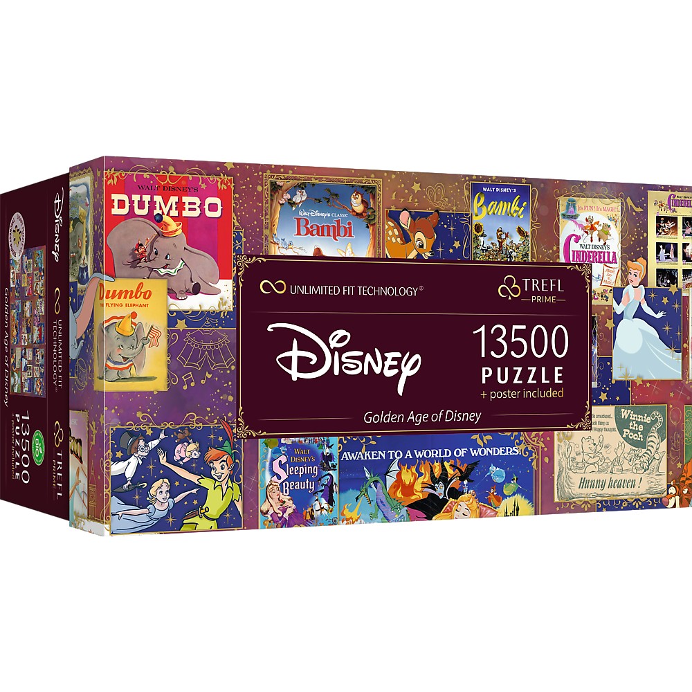 Jucării și jocuri - PUZZLE TREFL UFT 13500 DISNEY EPOCA DE AUR A DISNEY