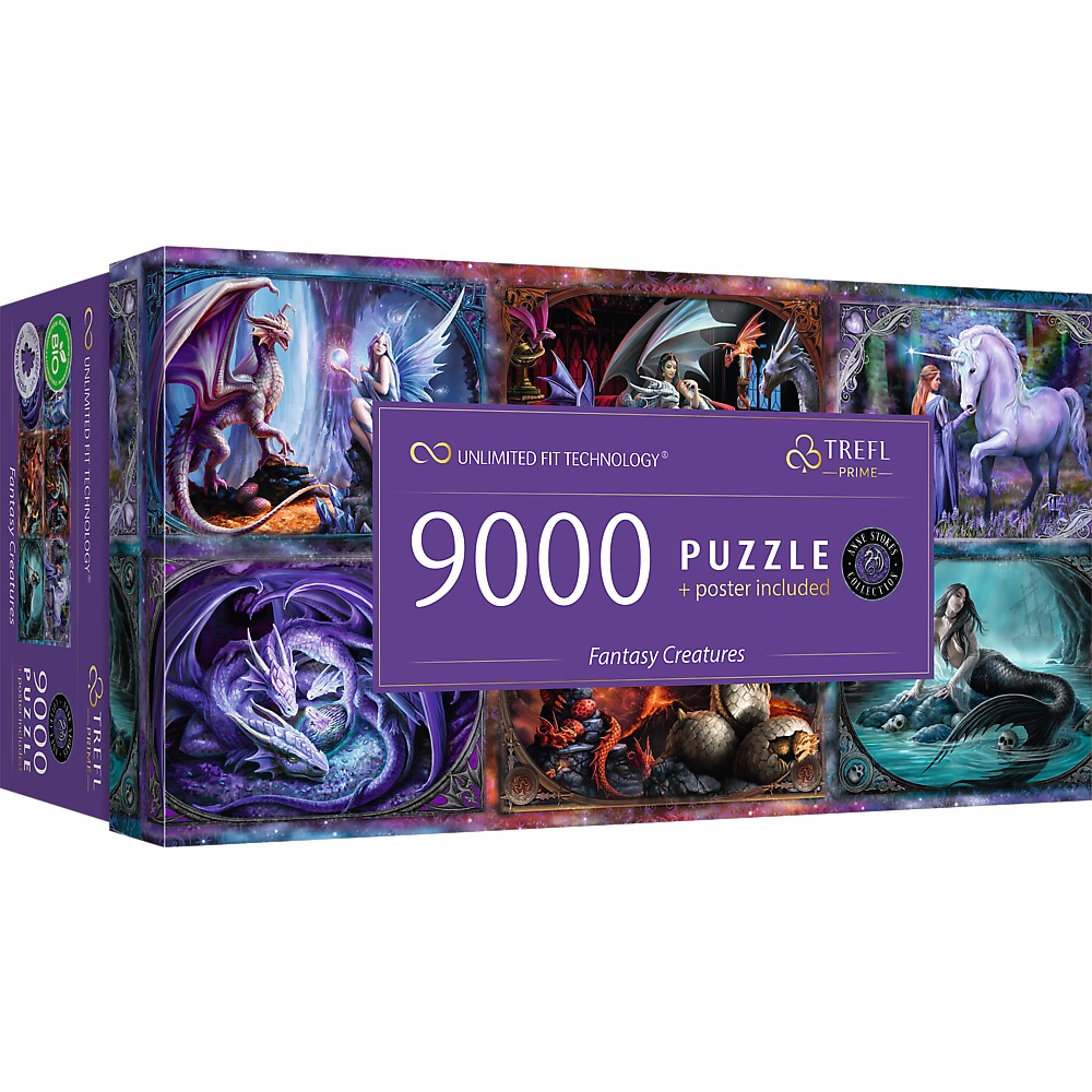 Jucării și jocuri - PUZZLE TREFL UFT 9000 ANNE STOKES COLLECTIONS CREATURI FANTASTICE