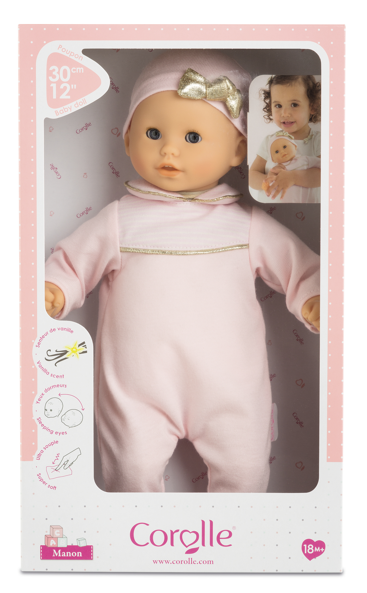 Jucării și jocuri - COROLLE MPP BEBELUS CALIN MANON 30CM