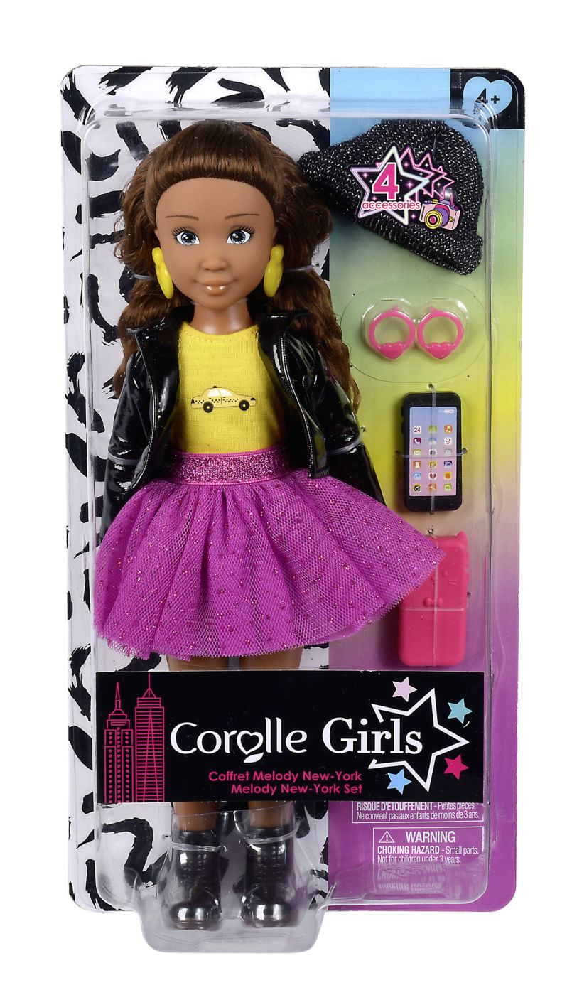 Jucării și jocuri - COROLLE SET SAPTAMANA MODEI LA NEW YORK PAPUSA MELODY 28CM