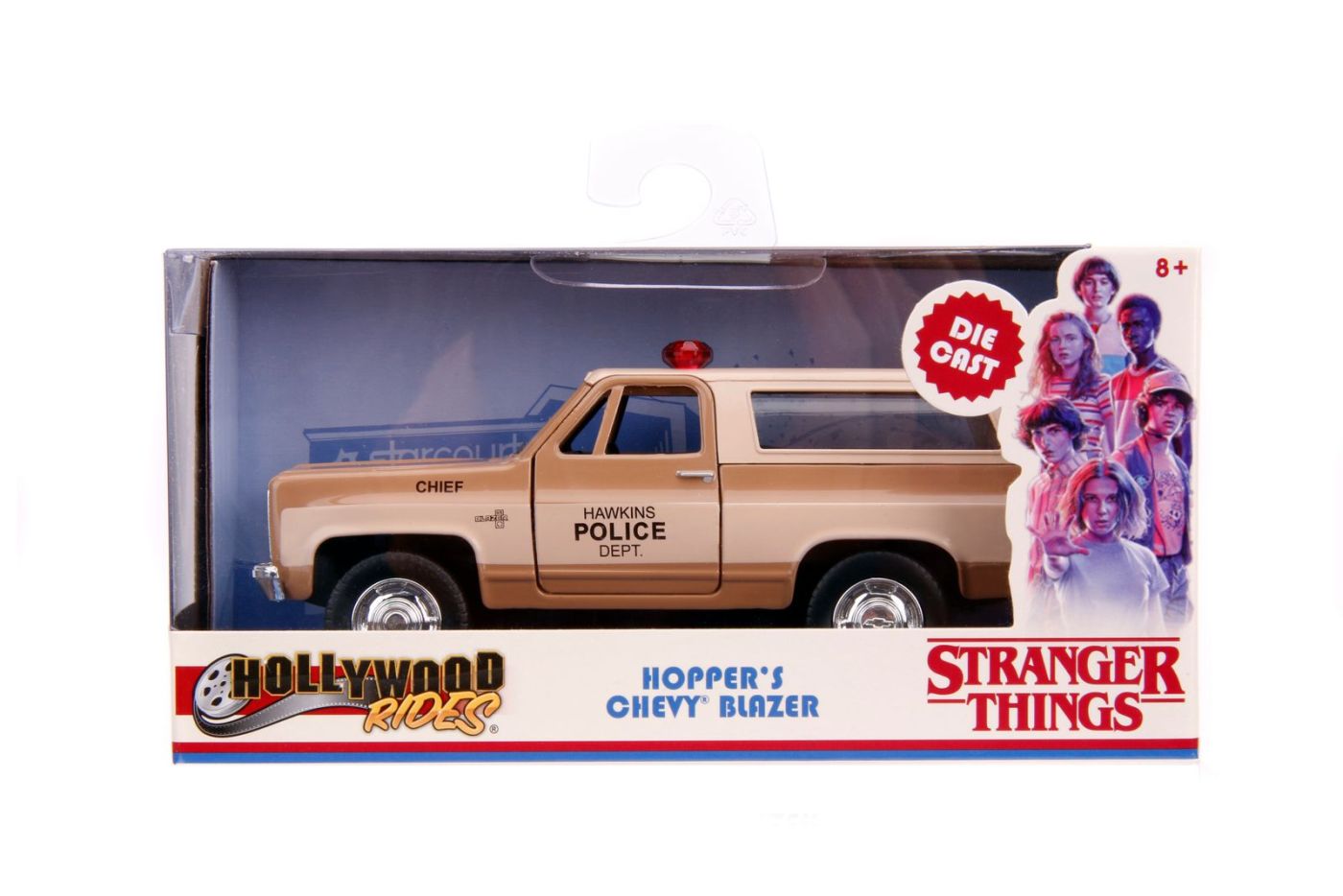 Jucarii - JADA STRANGER THINGS MASINUTA METALICA HOPPERS CHEVY K5 BLAZER SCARA 1 LA 32
