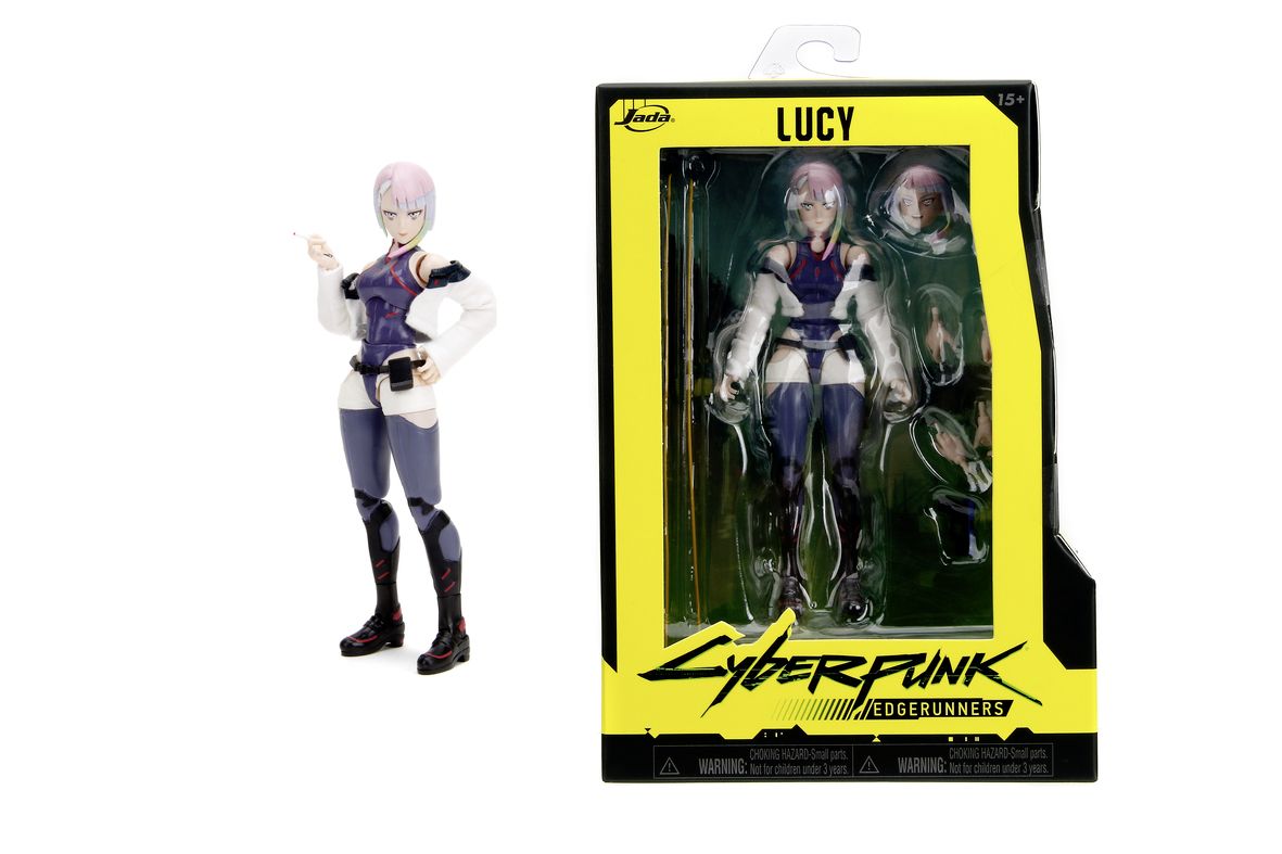 Jucarii - JADA CYBERPUNK EDGERUNNERS FIGURINA LUCY 15CM