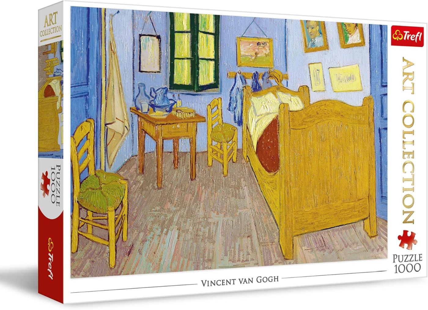 Jucării și jocuri - PUZZLE TREFL 1000 ART COLLECTION VINCENT VAN GOGH CAMERA DIN ARLES
