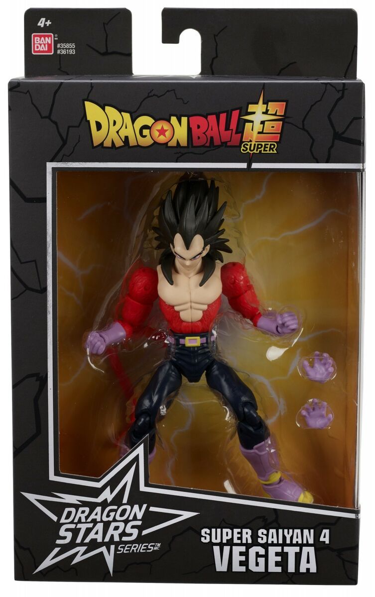 Promotii - BANDAI FIGURINA DRAGON BALL DRAGON STARS SUPER SAIYAN 4 VEGETA 17CM