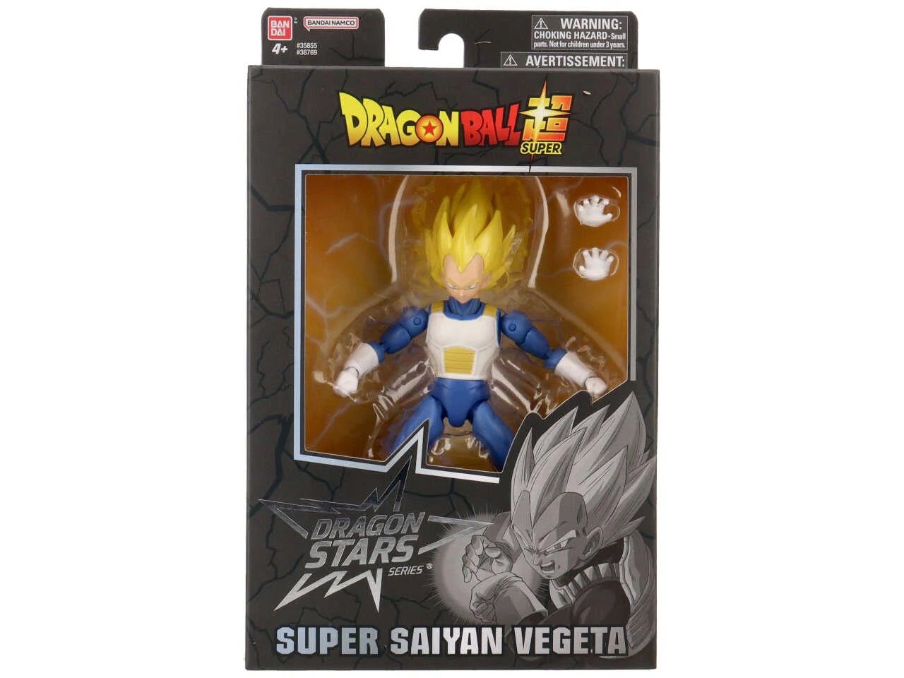 Promotii - BANDAI FIGURINA DRAGON BALL DRAGON STARS SUPER SAIYAN VEGETA 17CM