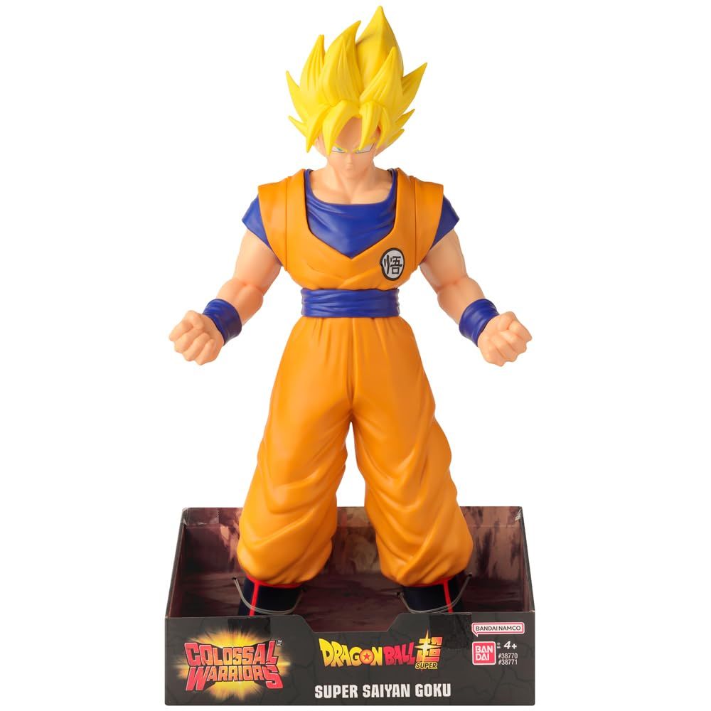 Promotii - BANDAI FIGURINA DRAGON BALL COLOSSAL WARRIORS SUPER SAIYAN GOKU 40CM