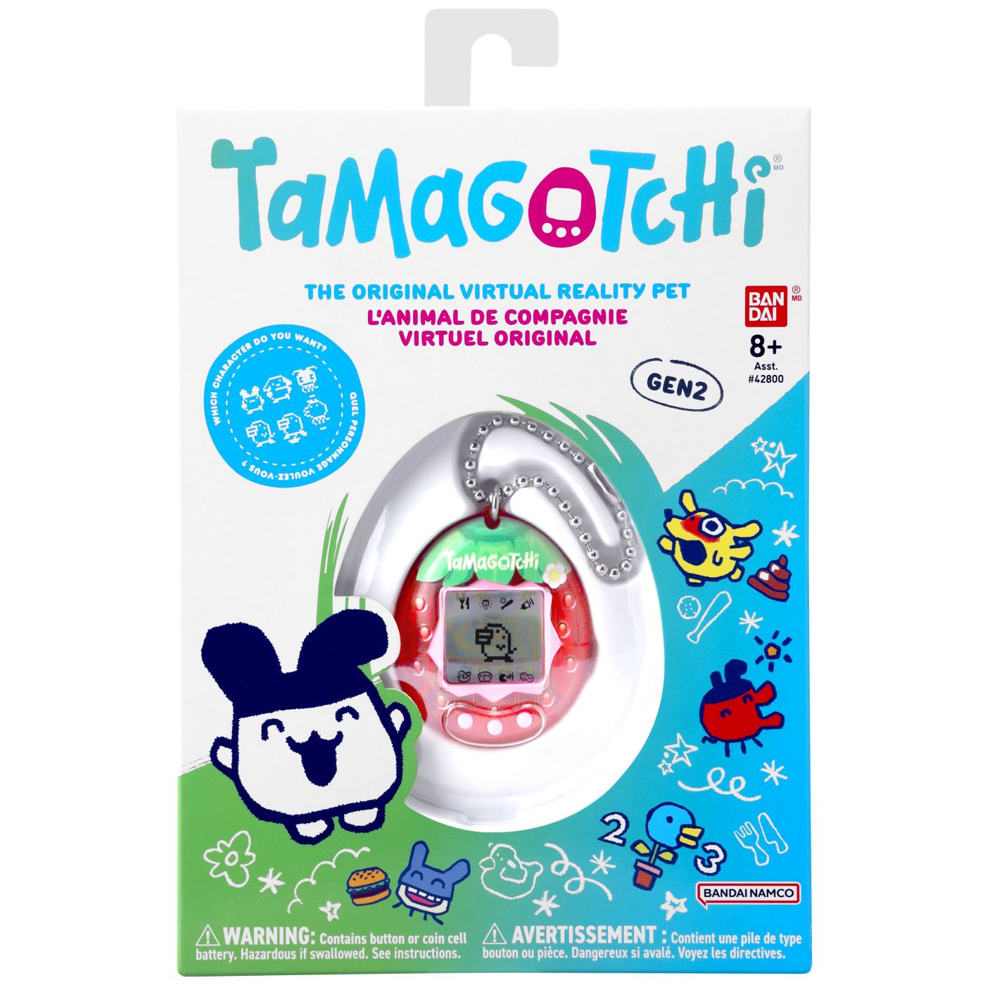 Promotii - BANDAI JOC TAMAGOTCHI ORIGINAL FRESH STRAWBERRY