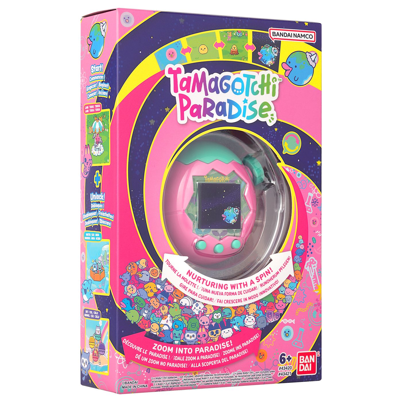 Jocuri de societate - BANDAI JOC TAMAGOTCHI PARADISE LAND