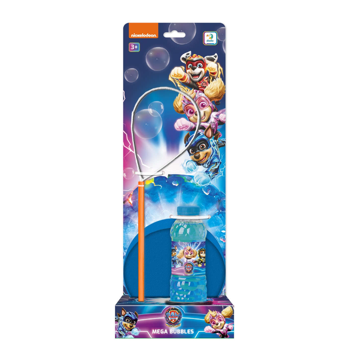 Import - PATRULA CATELUSILOR MIGHTY HEROES BALOANE DE SAPUN MEGA BUBBLES 450ML