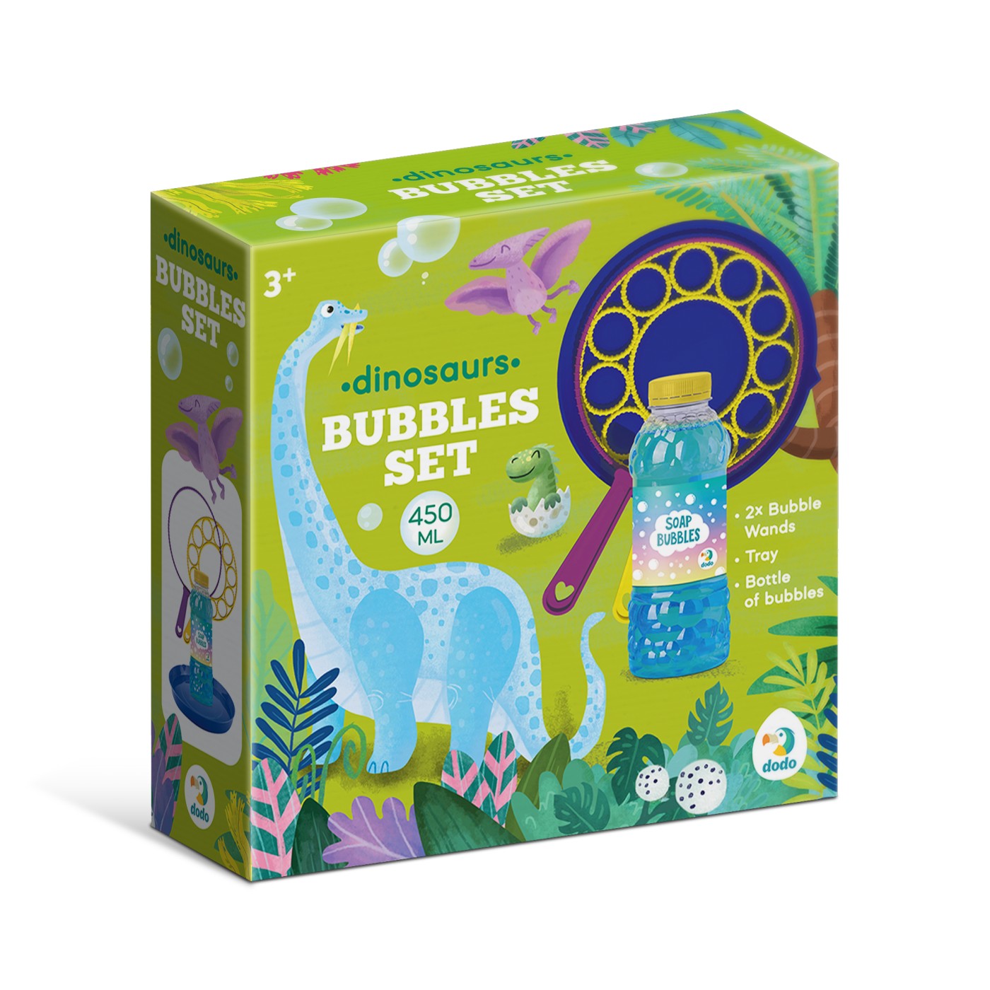 Import - DINOZAURI SET DE BALOANE DE SAPUN 450 ML