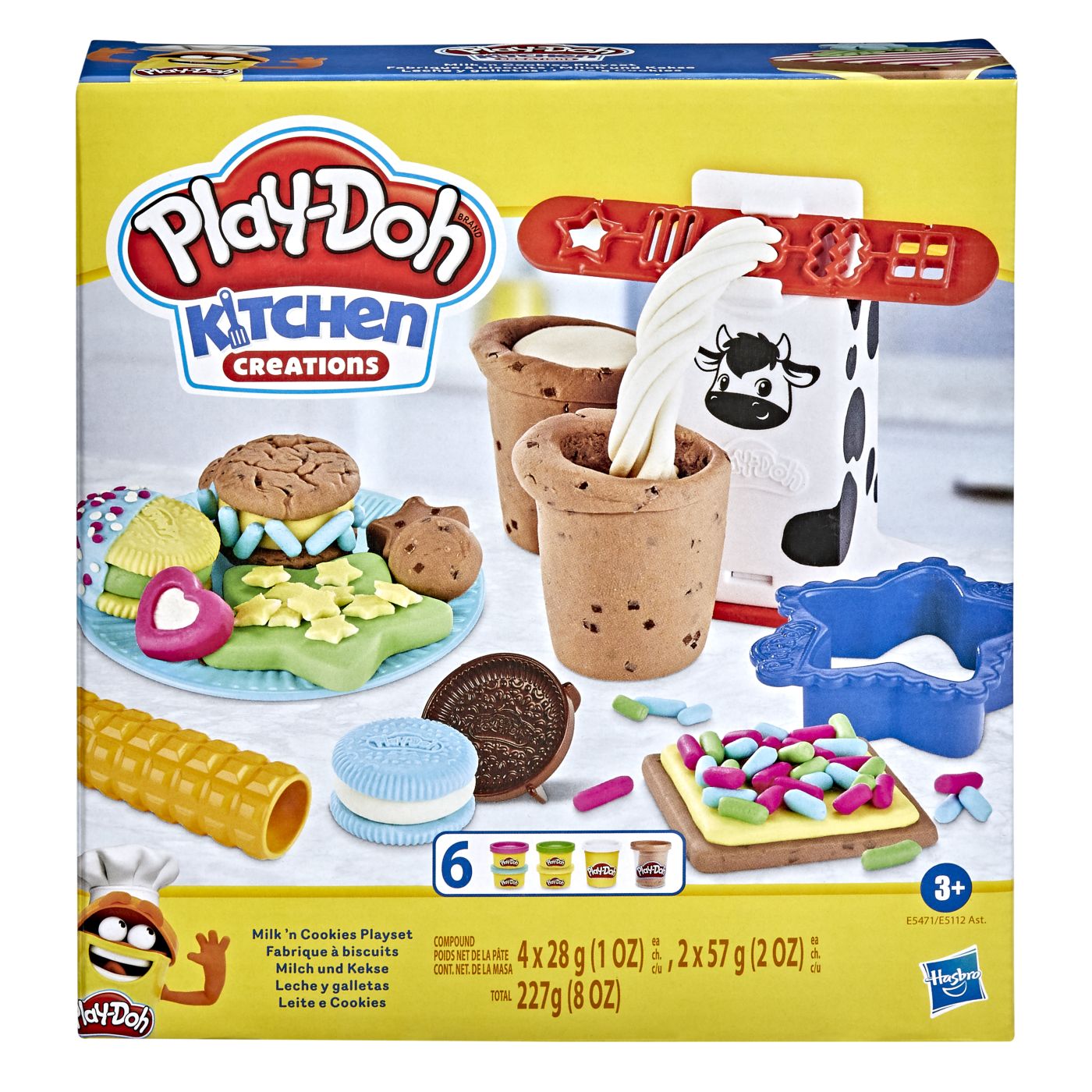 Plastilină și nisip kinetic - PLAY DOH KITCHEN CREATIONS SET DE GATIT FURSECURI