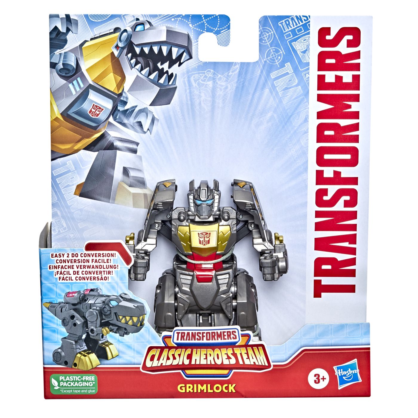 Jucării și jocuri - TRANSFORMERS CLASSIC HEROES TEAM ROBOT GRIMLOCK CONVERTIBIL