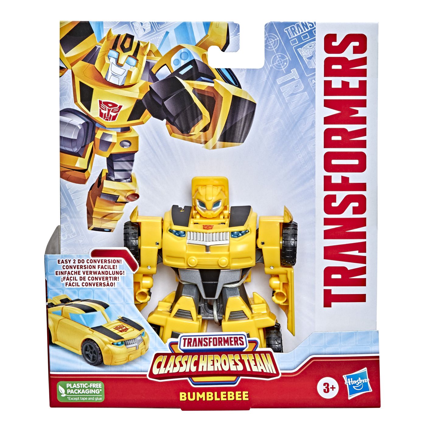 Jucării și jocuri - TRANSFORMERS CLASSIC HEROES TEAM ROBOT BUMBLEBEE CONVERTIBIL