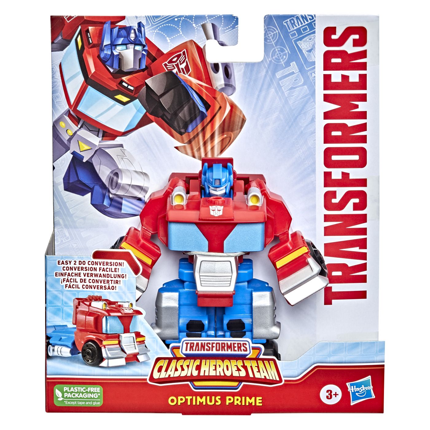 Jucării și jocuri - TRANSFORMERS CLASSIC HEROES TEAM ROBOT OPTIMUS PRIME CONVERTIBIL