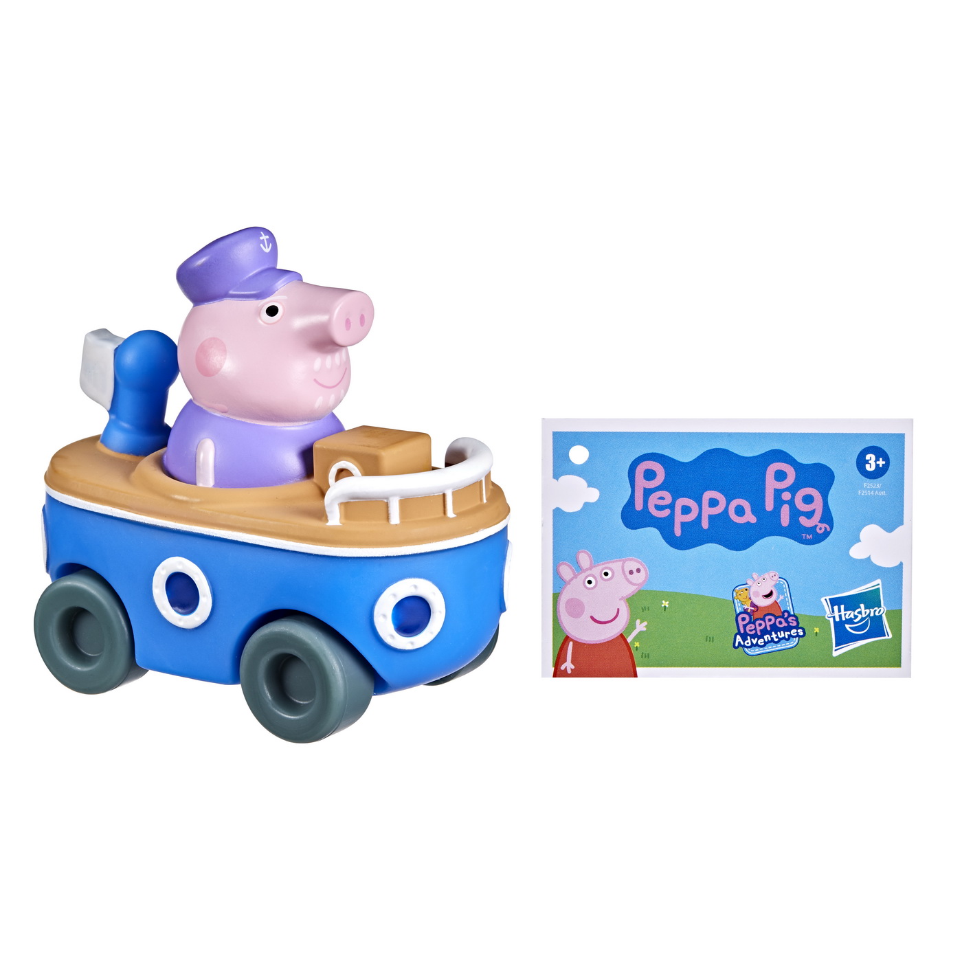 Jucării și jocuri - PEPPA PIG MASINUTA BUGGY SI FIGURINA BUNICUL PIG
