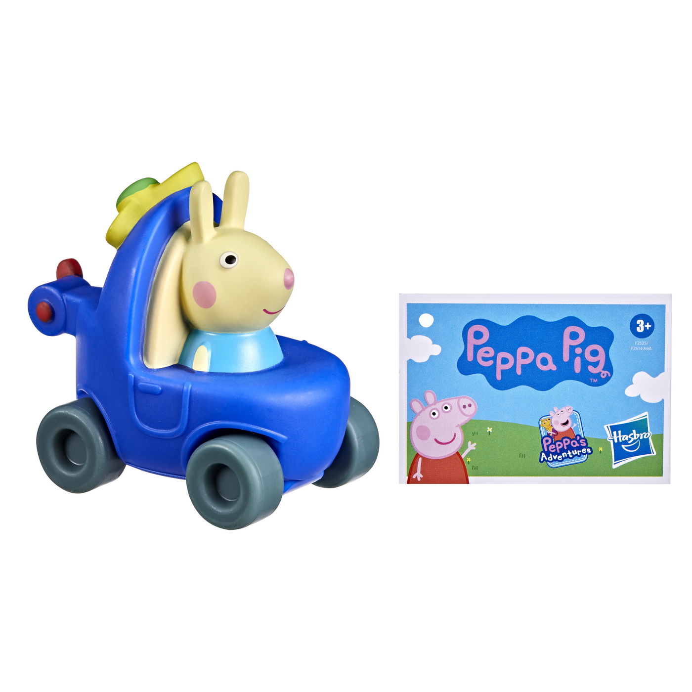 Jucării și jocuri - PEPPA PIG MASINUTA BUGGY SI FIGURINA IEPURASUL REBECCA