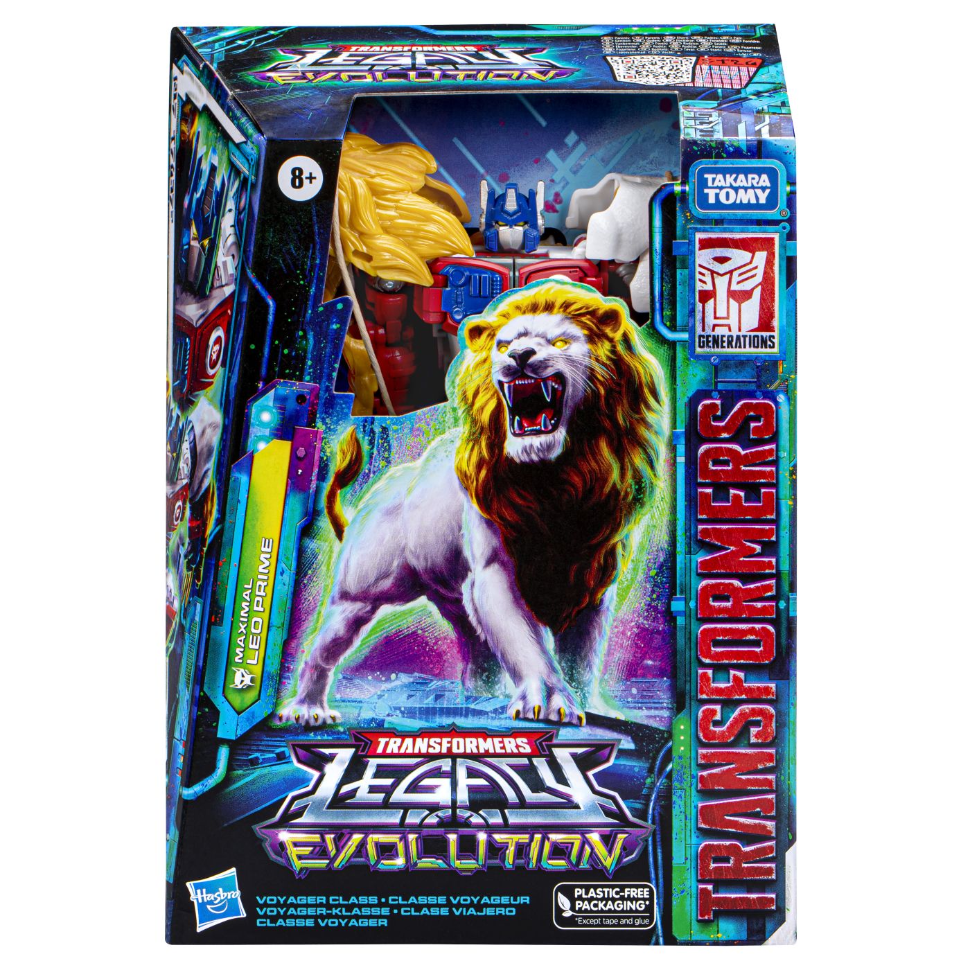 Jucării și jocuri - TRANSFORMERS LEGACY EVOLUTION FIGURINA MAXIMAL LEO PRIME 17CM