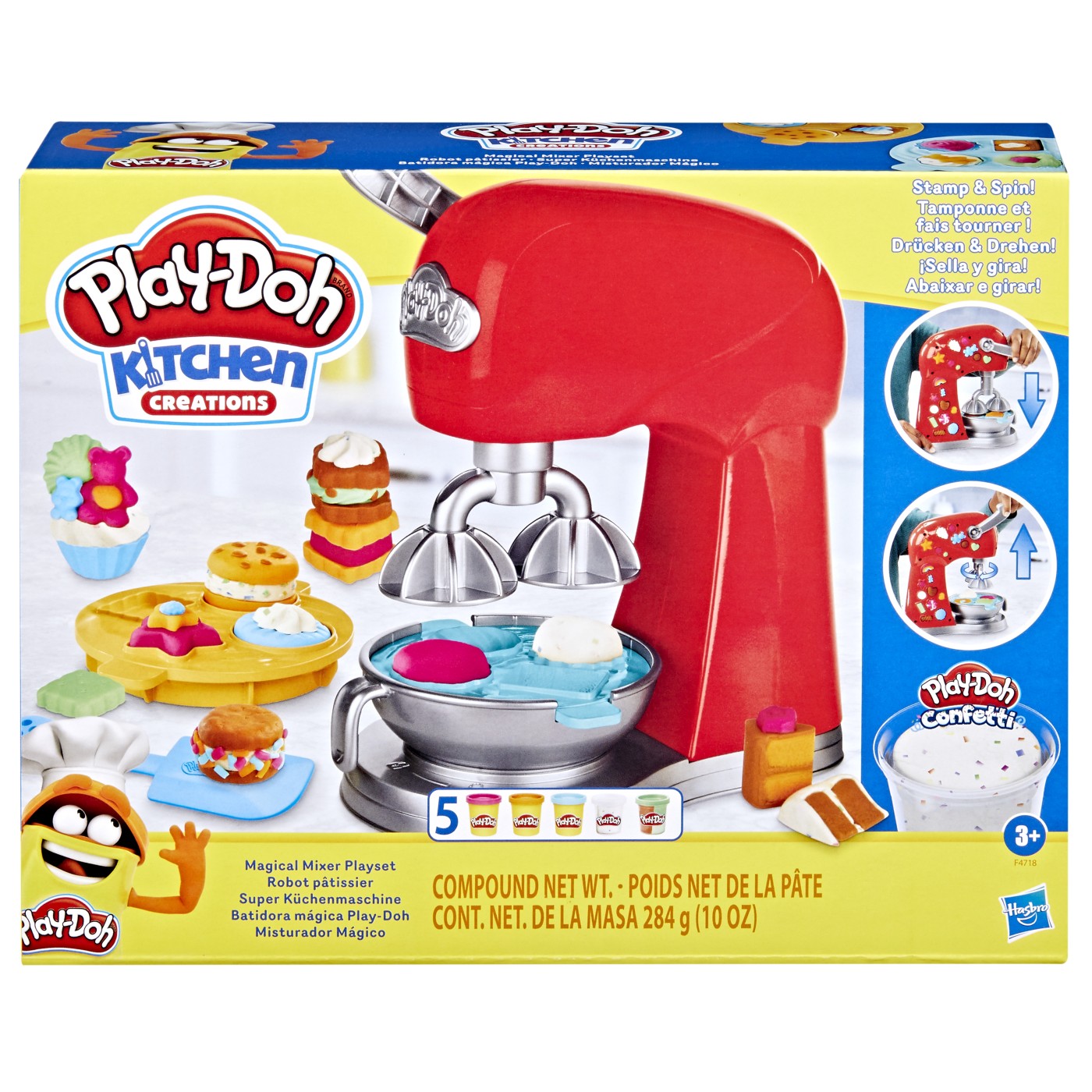 Plastilină și nisip kinetic - PLAY DOH SET MIXER