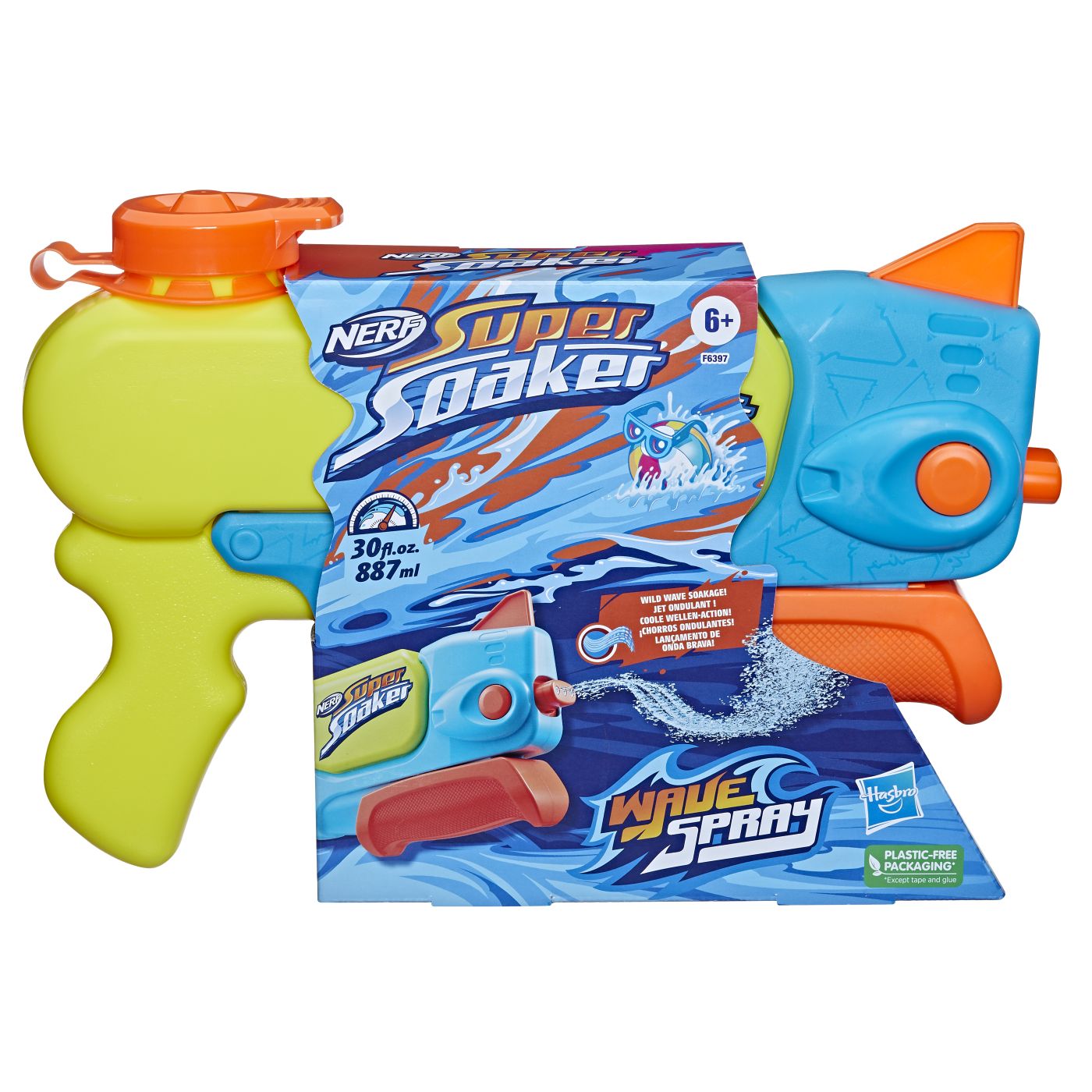 Jucării și jocuri - NERF SUPER SOAKER BLASTER NERF WAVE SPRAY
