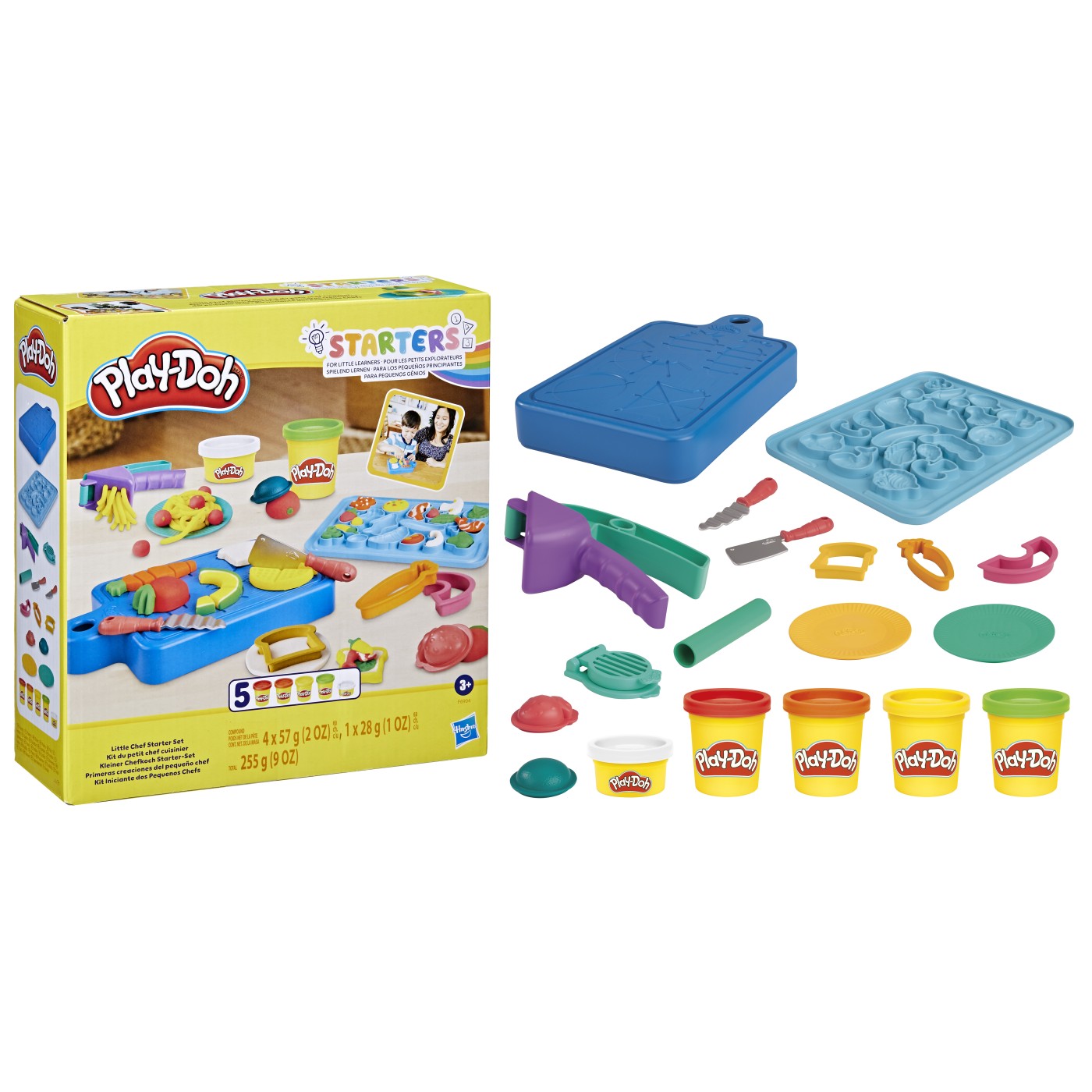 Plastilină și nisip kinetic - PLAYDOH SET MICUL BUCATAR