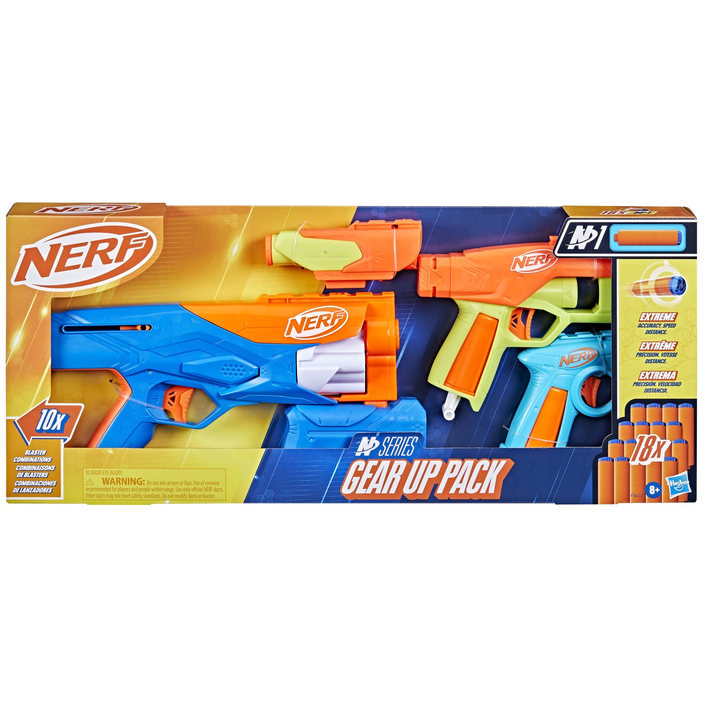 Jucării și jocuri - NERF BLASTER NERF N SERIES PACHET GEAR UP