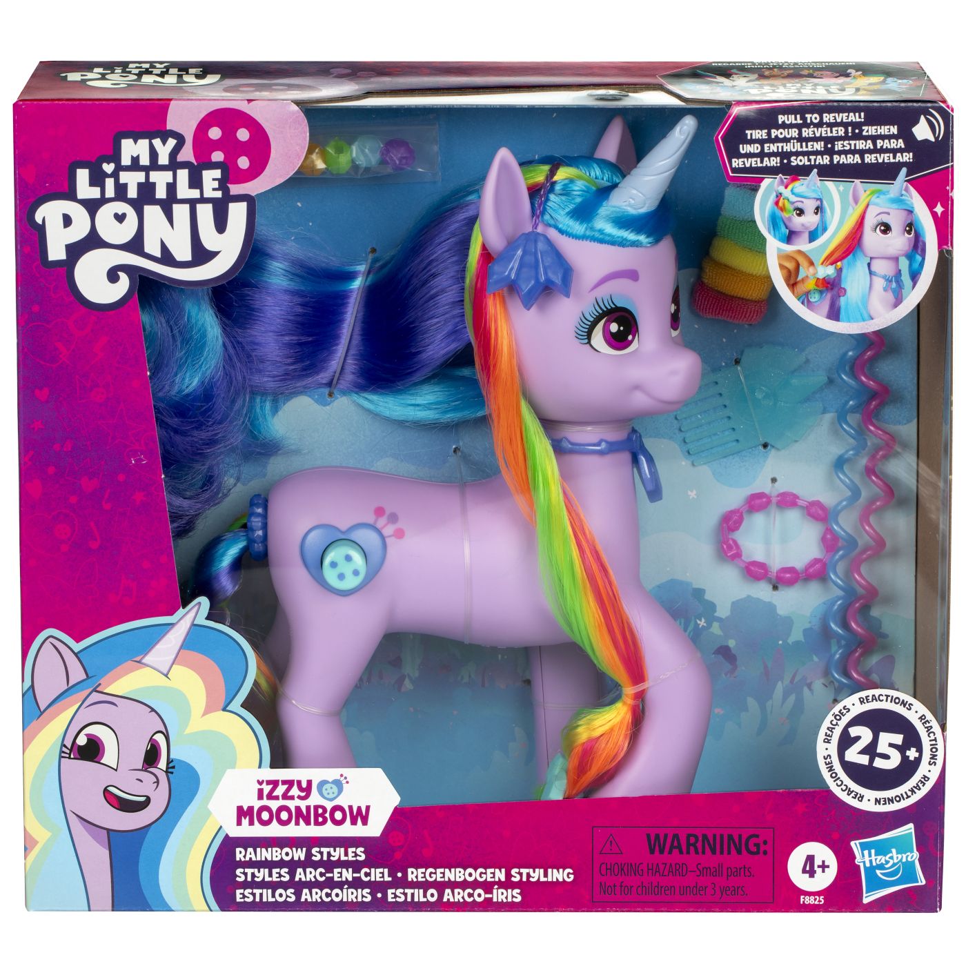 Jucării și jocuri - MY LITTLE PONY IZZY MOONBOW SI COAFURILE CURCUBEU