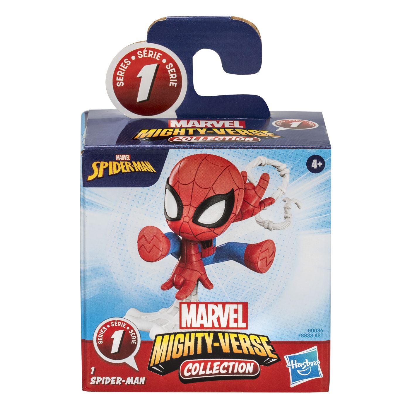 Jucării și jocuri - SPIDER MAN MIGHTY VERSE SERIA 1 FIGURINA SPIDER MAN 6CM