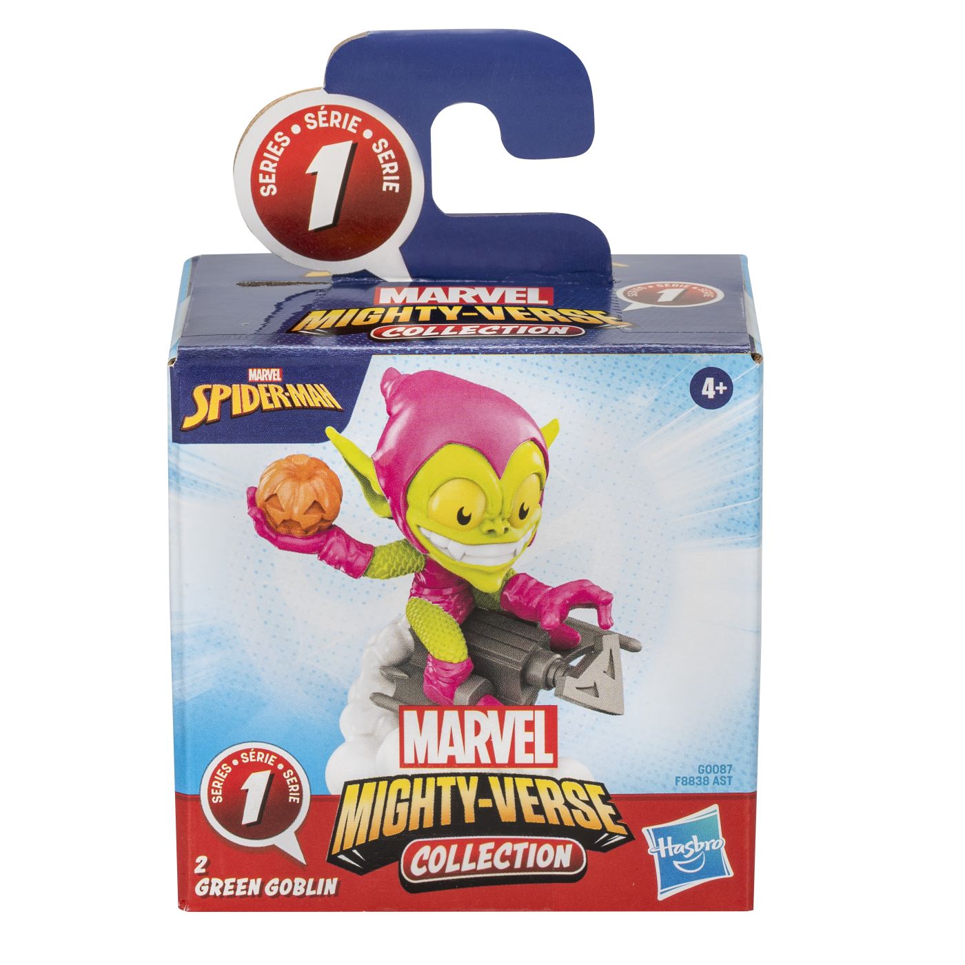 Jucării și jocuri - SPIDER MAN MIGHTY VERSE SERIA 1 FIGURINA GREEN GOBLIN 6CM