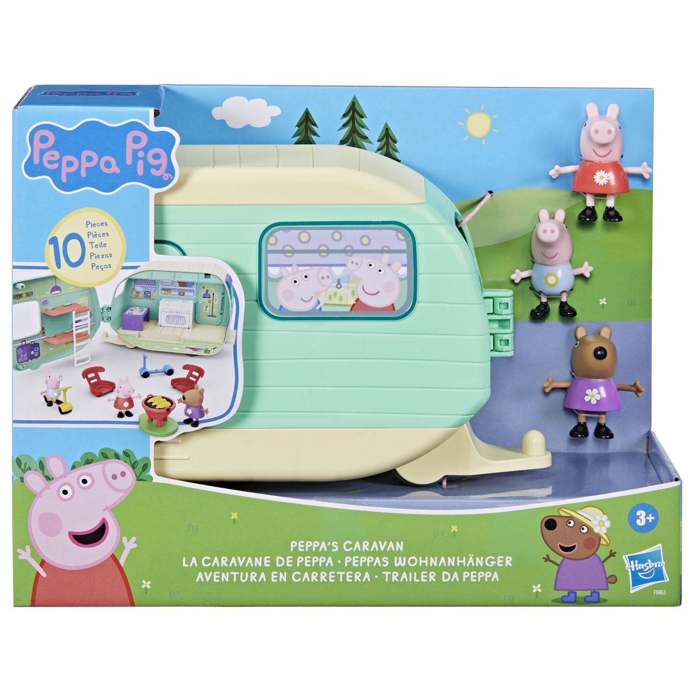 Jucării și jocuri - PEPPA PIG RULOTA LUI PEPPA