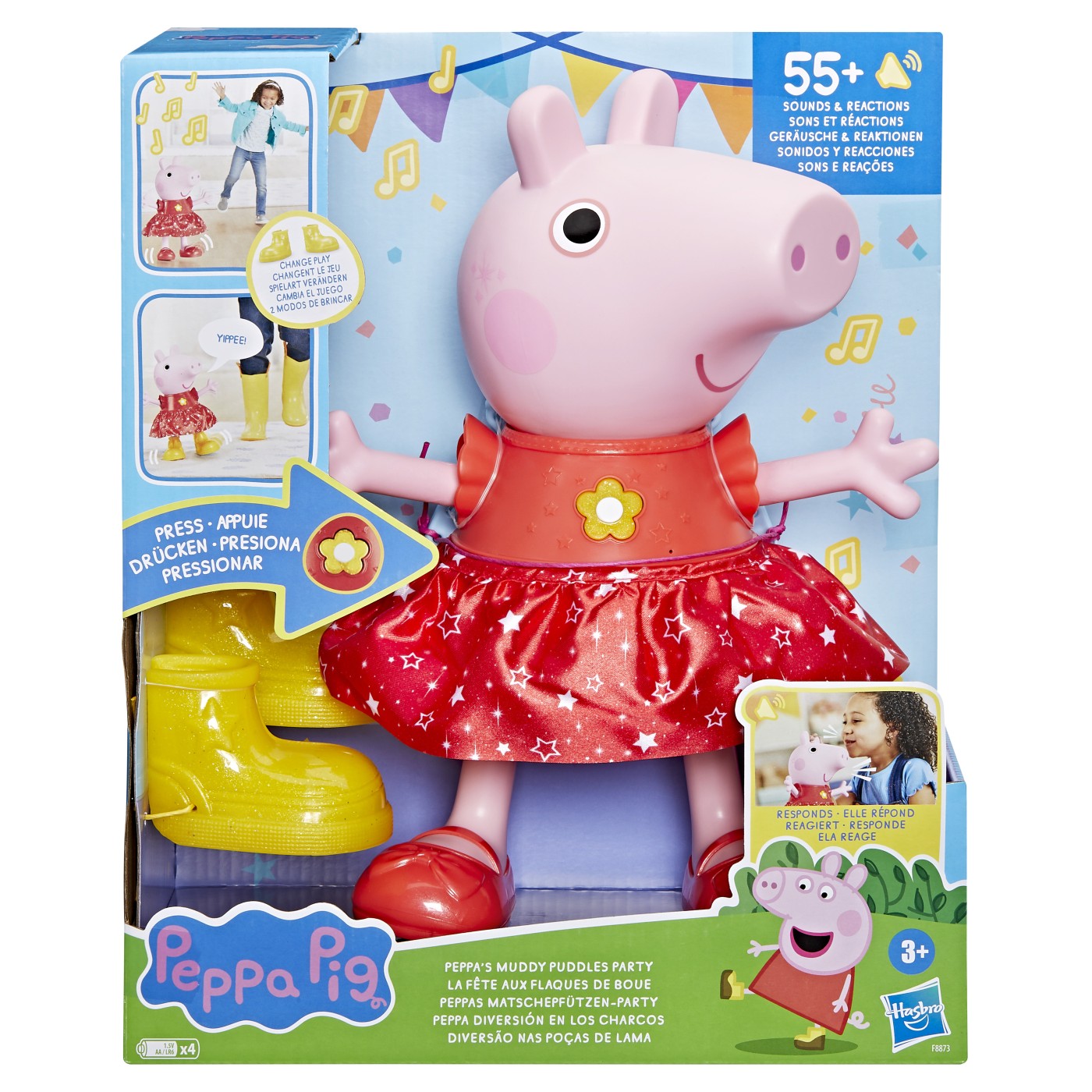 Jucării și jocuri - PEPPA PIG FIGURINA INTERACTIVA PEPPA