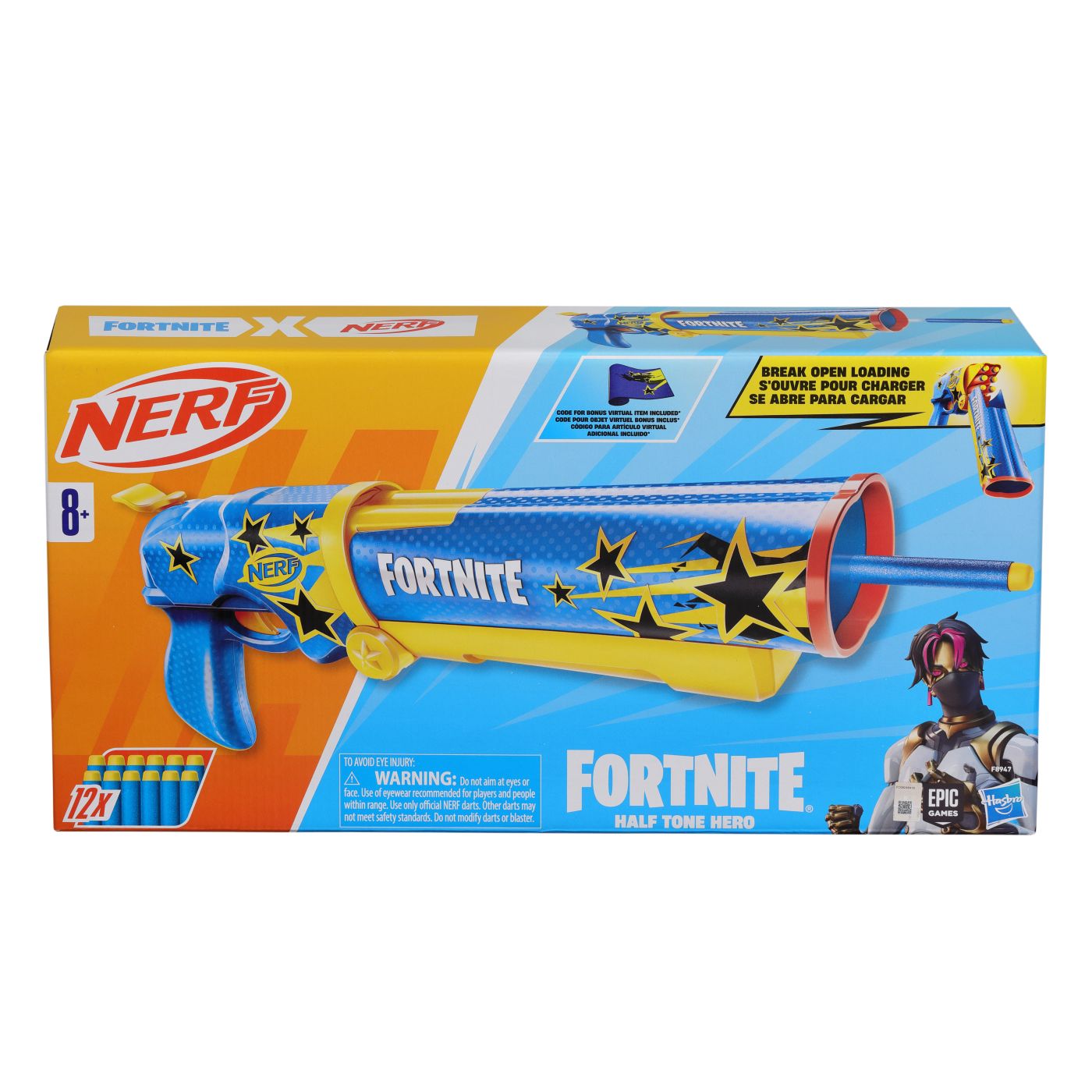 Jucării și jocuri - NERF BLASTER FORTNITE HALF TONE HERO