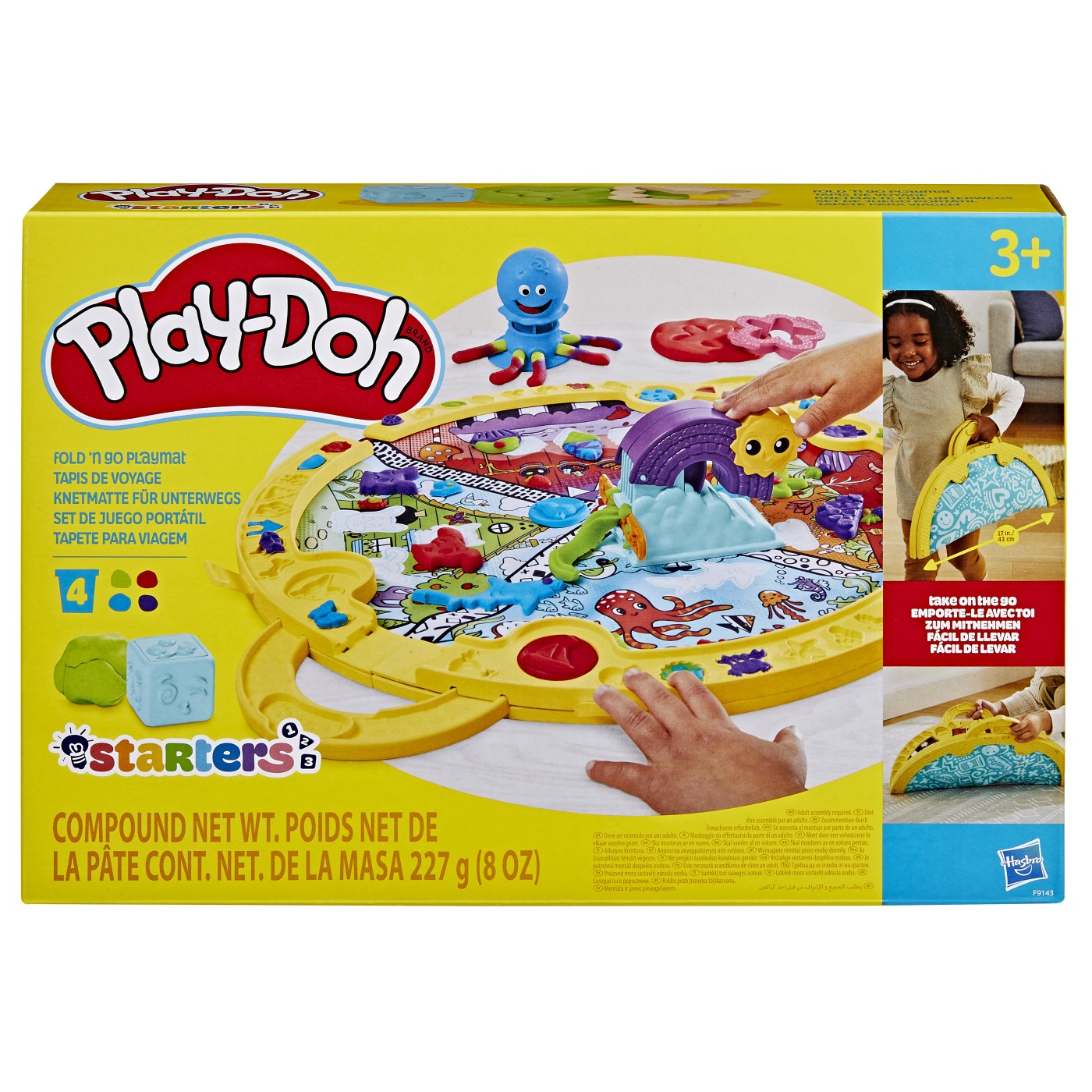 Jucării pentru bebeluși - PLAY DOH STARTERS COVORAS DE JOACA PLIABIL
