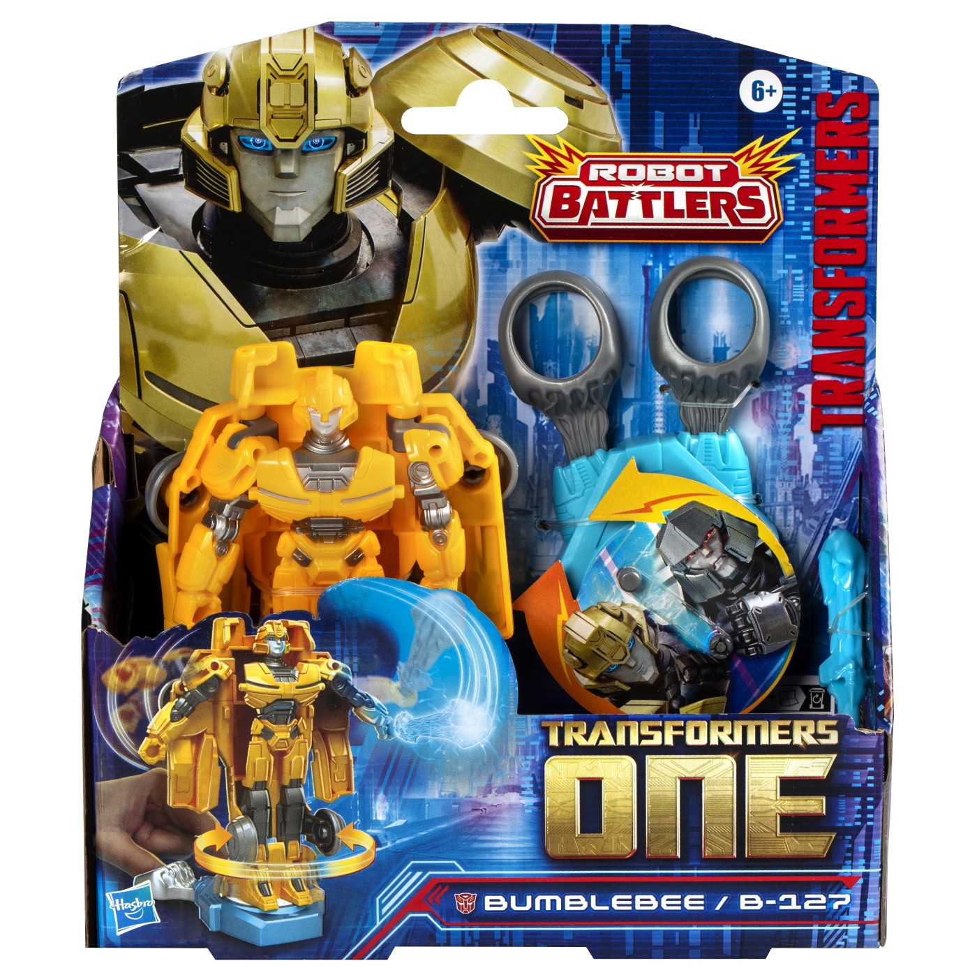 Jucării și jocuri - TRANSFORMERS ONE ROBOT BATTLERS FIGURINA BUMBLEBEE B127 11.5CM