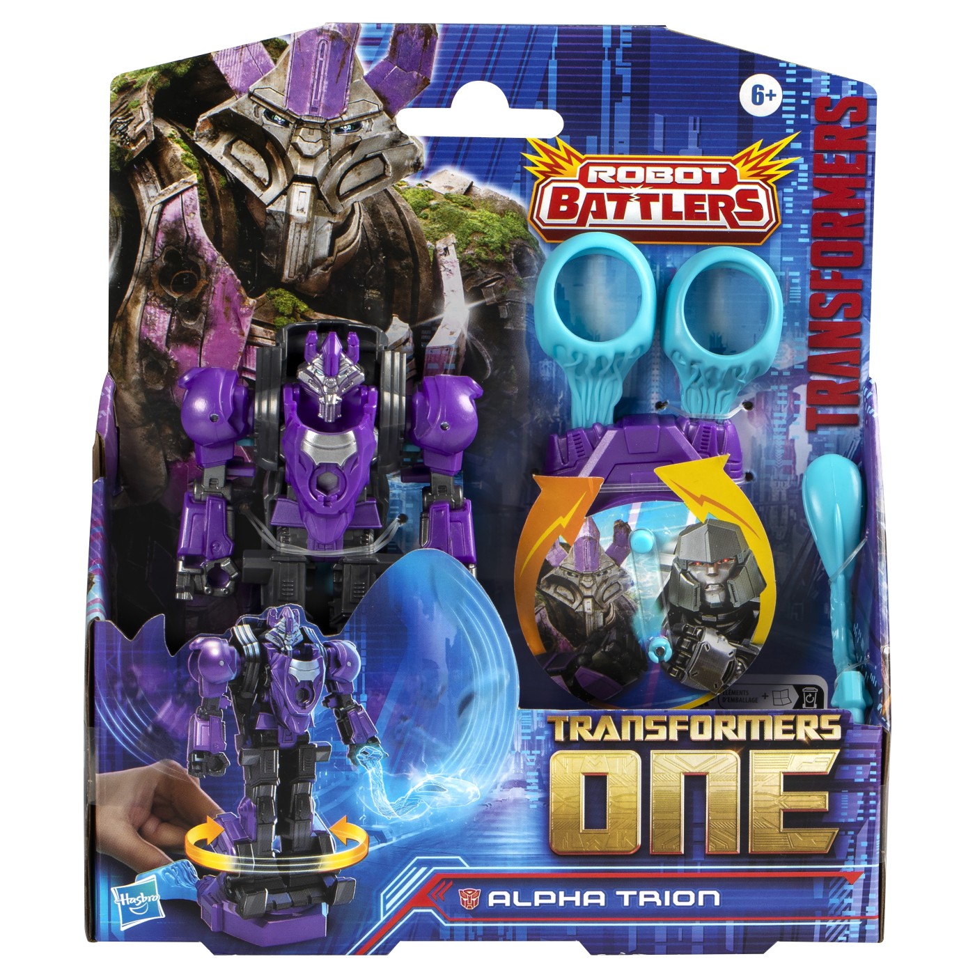 Jucării și jocuri - TRANSFORMERS ONE ROBOT BATTLERS FIGURINA ALPHA TRION 11.5CM
