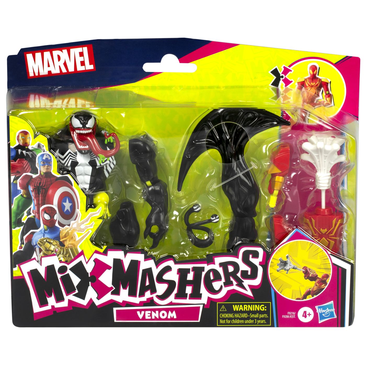 Jucării și jocuri - MARVEL AVENGERS MIX MASHERS FIGURINA VENOM CU ACCESORII 12CM