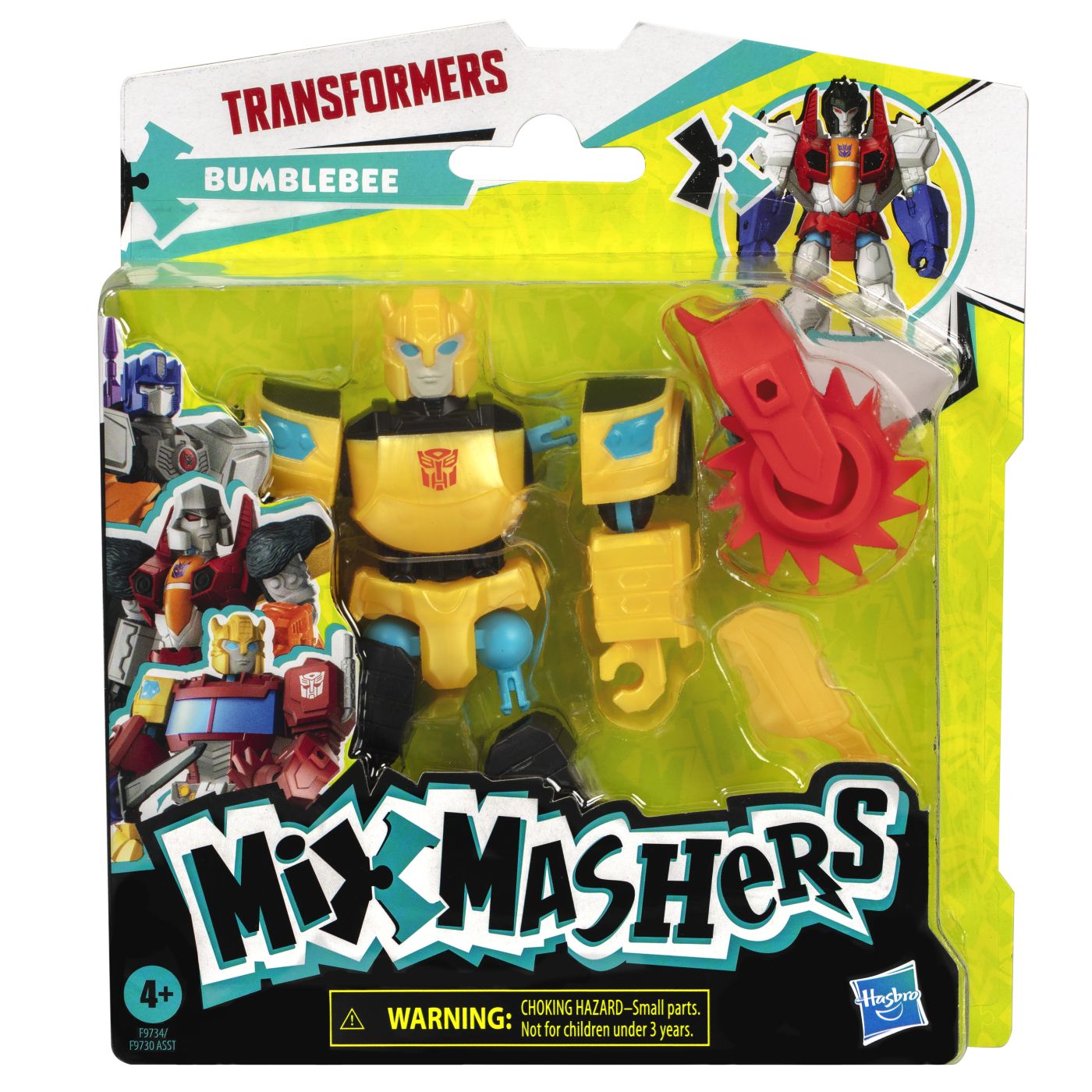 Jucării și jocuri - TRANSFORMERS MIX MASHERS FIGURINA BUMBLEBEE 12CM SI ACCESORII